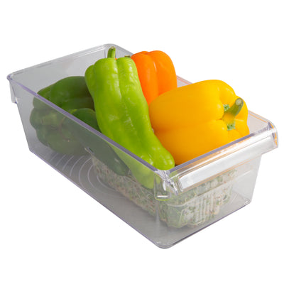 3 of 4:Kitchen Details 2 Pack Medium Refrigerator Storage Bins 