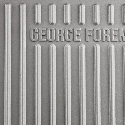 10 of 12:George Foreman 9-Serving Classic Plate Electric Indoor Grill and Panini Press, Gray 
