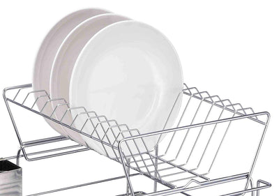 4 of 8:Égouttoir à vaisselle à 2 niveaux Home Basics 