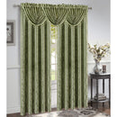 15 of 18:Roxanne Jacquard Rod Pocket Window Panel and Valance Treatment, All Sold Separately 