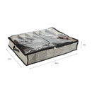 4 of 4:Coffre de rangement Simplify pour 12 paires de chaussures sous le lit, noir 