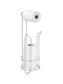 1 of 3:Bath Bliss Toilet Paper Holder and Reserve in Chrome 