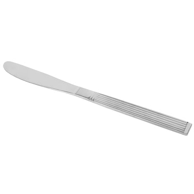 2 of 5:Home Basics Eternity Mirror Finish 4 Piece Stainless Steel Dinner Knife Set, Silver 