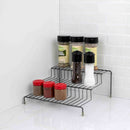 1 of 3:Home Basics 3 Tier Steel Seasoning Rack, Black Onyx 