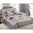 9 of 10:Juego de edredón reversible PREMIUS, patchwork floral 