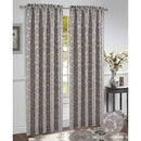 12 of 14:Gina Jacquard Rod Pocket Window Panel and Valance Window Treatment, All Sold Separately 