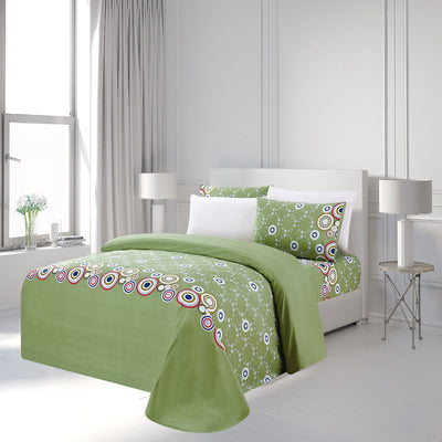 3 of 4:Ensemble de draps en microfibre infroissable de luxe Kylie Premium 