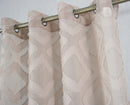 9 of 27:Ariana Clipped Doily Grommet Window Panel, 54x84 Inches 