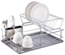 1 of 8:Égouttoir à vaisselle à 2 niveaux Home Basics 