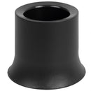 5 of 14:Home Basics Plastic Toilet Brush with Compact Holder, Black 