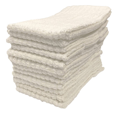 1 of 2:Lot de 12 torchons de cuisine PREMIUS, 100 % coton, blancs, 40 x 48 cm (lot de 3) 