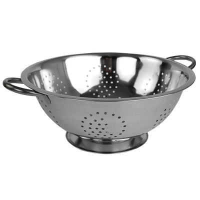 3 of 5:Passoire profonde en acier inoxydable Home Basics 8 QT 