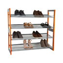 2 of 4:Neu Home Wooden Stackable Shoe Rack 