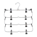 1 of 4:Neu Home 4 Tier Fold Up Skirt Hanger 