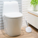 2 of 2:Bath Bliss Ceramic Dome Toilet Brush & Holder in White 