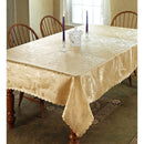 12 of 16:European Rose Jacquard Design Tablecloth 