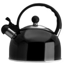 1 of 1:Bouilloire sifflante en acier inoxydable Premius, noire, 2,5 litres 