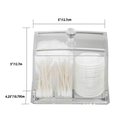 6 of 6:Organizador de cosméticos Home Basics, transparente 