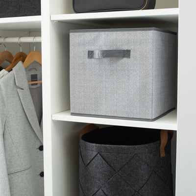3 of 4:Simplify Collapsible Storage Cube in Grey 
