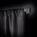9 of 18:Innovative Decorative Room Darkening Wrap Around Curtain Rod and Finial, Brighton 