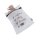 2 of 3:Woolite 3 Piece Printed Mesh Wash Bags with Bra Bag 