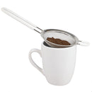 3 of 4:Home Basics Ultra Fine Mesh Stainless Steel Strainer Set with Rubber Handles, Multi-Colored 
