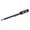 3 of 5:Home Basics Digital Cooking Thermometer, Black 