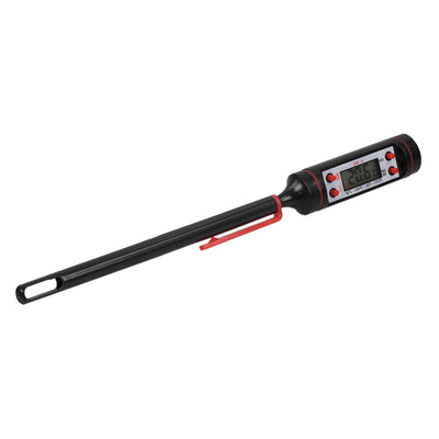 3 of 5:Home Basics Digital Cooking Thermometer, Black 