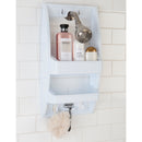 3 of 4:Étagère de douche multi-suspension Bath Bliss, blanche 