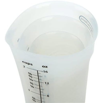 4 of 9:Ensemble de 3 tasses à mesurer en silicone haute température Prep Solutions, transparent 