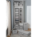 4 of 4:Coffre de rangement Simplify pour 12 paires de chaussures sous le lit, gris chiné 