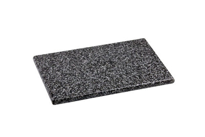 1 of 14:Home Basics Tabla de cortar de granito, negra, 8 x 12 pulgadas 