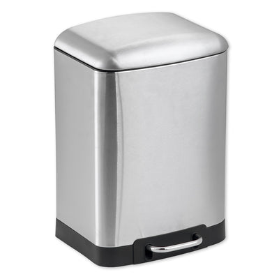 1 of 3:Poubelle à fermeture douce Home Basics de 12 litres 