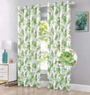 4 of 5:Larisa Floral Printed Room Darkening Grommet Window Panel, 54x84 Inches 