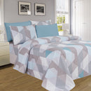 2 of 12:PREMIUS Premium Geoseph 4 & 6 Piece Microfiber Printed Wrinkle-Free Sheet Set 
