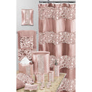 10 of 10:Sinatra Complete Bath Ensemble Decor Set, rubor, todo se vende por separado 