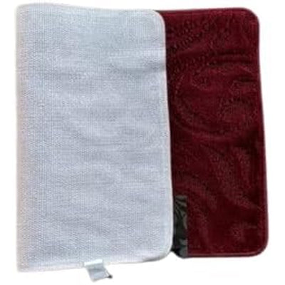16 of 23:Manchester Scroll Design Non-Slip Soft Bath Rug, 18x30 Inches 
