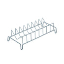 1 of 2:Organizador de tapas Kitchen Details en gris 