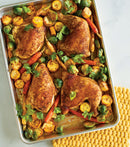 2 of 4:Nordic Ware Naturals Aluminum Baker’s Half Sheet Baking Pan, 16.25x11.25x1 Inches 