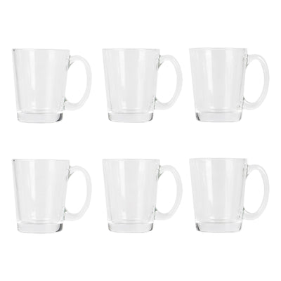 3 of 4:Ensemble de 6 tasses en verre Collins de 255 ml (9 oz) de Home Basics, transparent 