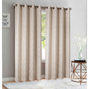 2 of 9:Panneau de fenêtre à œillets en jacquard floral Jolene, 54 x 84 pouces 