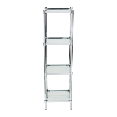4 of 4:Étagère en verre autoportante à 4 niveaux Neu Home 
