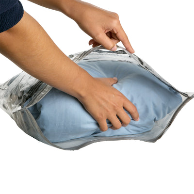 2 of 11:Woolite's 4 Piece Air-Tight Hand Roll Vacuum Storage Bags 
