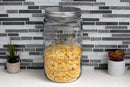 4 of 4:Home Basics 153.6 oz. X-Large  Glass Mason Canister Jar, Clear 