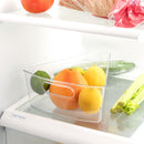 4 of 5:Home Basics Heavy Duty Plastic Lazy Susan Storage Organizing Bin with Front Cut-Out Handle, Clear 