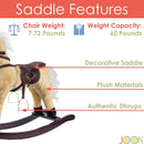 4 of 7:JOON Rocking Horse Pony, Beige 
