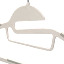 4 of 4:Simplify Kids 12 Pack Collar Saver Ultimate Hangers in White 