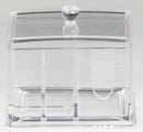 4 of 6:Organizador de cosméticos Home Basics, transparente 