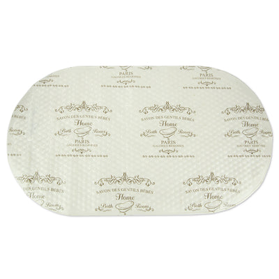 3 of 4:Tapis de bain Paris Home Basics, blanc 