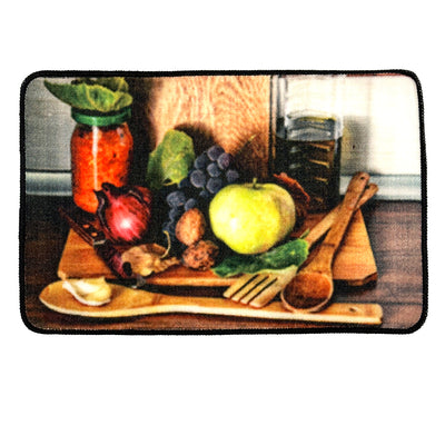 1 of 1:Veggies Non-Slip Kitchen Mat, 18x28 Inches 